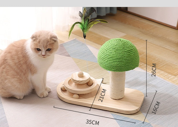 Cat Tree Scratch Post Toy