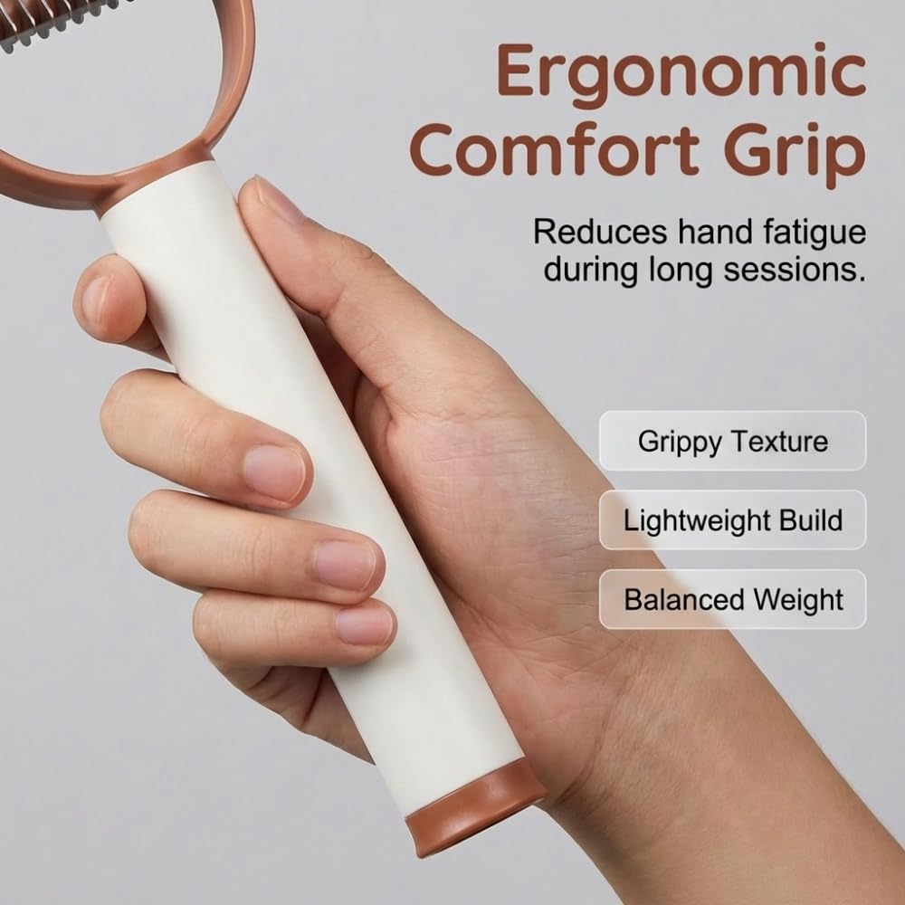 Double Sided Pet Dematting Comb for Cats & Dogs