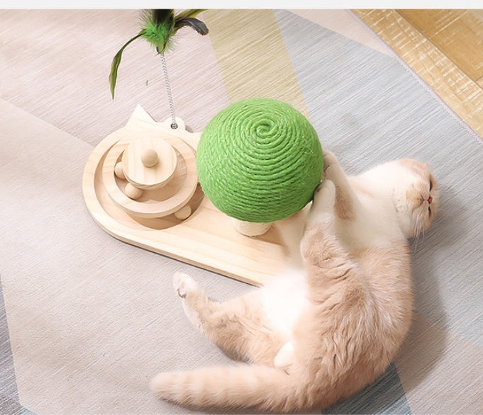 Cat Tree Scratch Post Toy