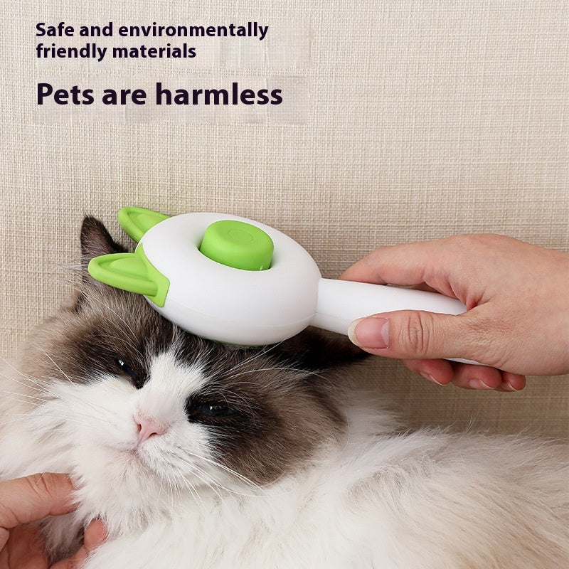 FurEase Self-Cleaning Pet Grooming Brush